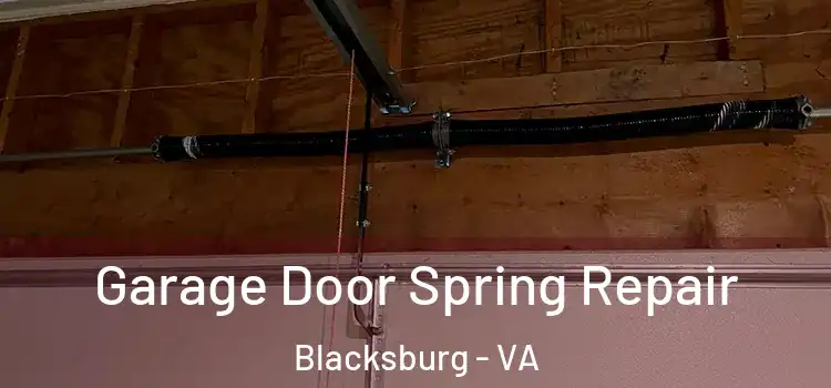  Garage Door Spring Repair Blacksburg - VA